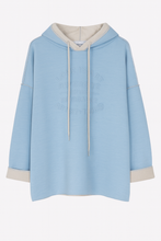 Load image into Gallery viewer, Sky blue Autumn weight cosy hoody