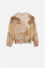 Load image into Gallery viewer, Light landscape print bomber jacket