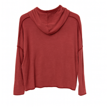 Load image into Gallery viewer, Maroon Soft towelling hoody