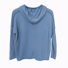 Load image into Gallery viewer, Light blue Soft towelling hoody