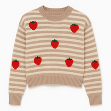 Load image into Gallery viewer, Strawberry stripe jumper