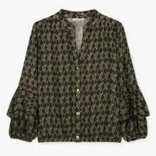 Load image into Gallery viewer, Ruffle sleeve blouse