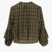 Load image into Gallery viewer, Ruffle sleeve blouse