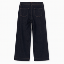 Load image into Gallery viewer, Indigo wide leg jeans