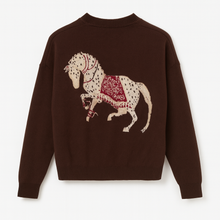Load image into Gallery viewer, Horse embroidered cardigan