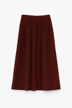 Load image into Gallery viewer, Fine needle cord midi skirt