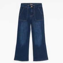 Load image into Gallery viewer, Dark wash high waist stretch jeans