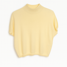 Load image into Gallery viewer, Lemon Short sleeve knit
