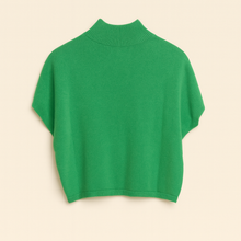 Load image into Gallery viewer, Mid green Short sleeve knit
