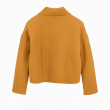 Load image into Gallery viewer, Mustard quilted jacket
