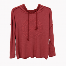Load image into Gallery viewer, Maroon Soft towelling hoody
