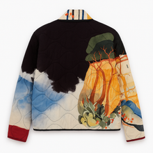 Load image into Gallery viewer, Landscape printed quilted jacket
