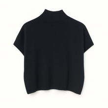Load image into Gallery viewer, Black Short sleeve knit
