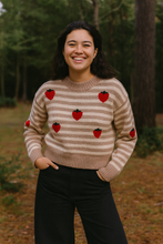 Load image into Gallery viewer, Strawberry stripe jumper
