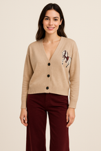 Load image into Gallery viewer, Horse embroidered cardigan
