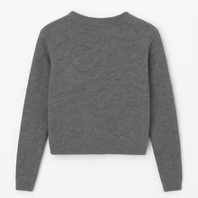 Load image into Gallery viewer, Soft grey button up cardigan
