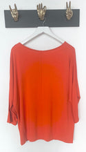 Load image into Gallery viewer, Burnt orange batwing tee
